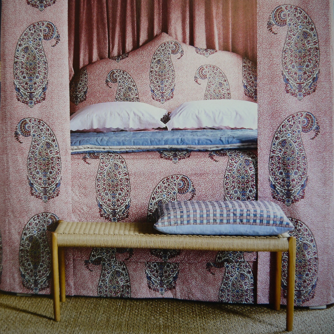 Katharine's Cushion on House & Garden November 2016 cover