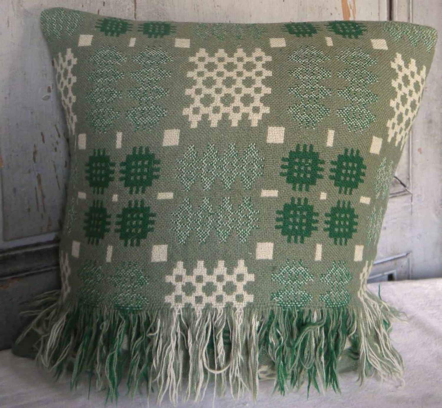Welsh Blanket Cushion