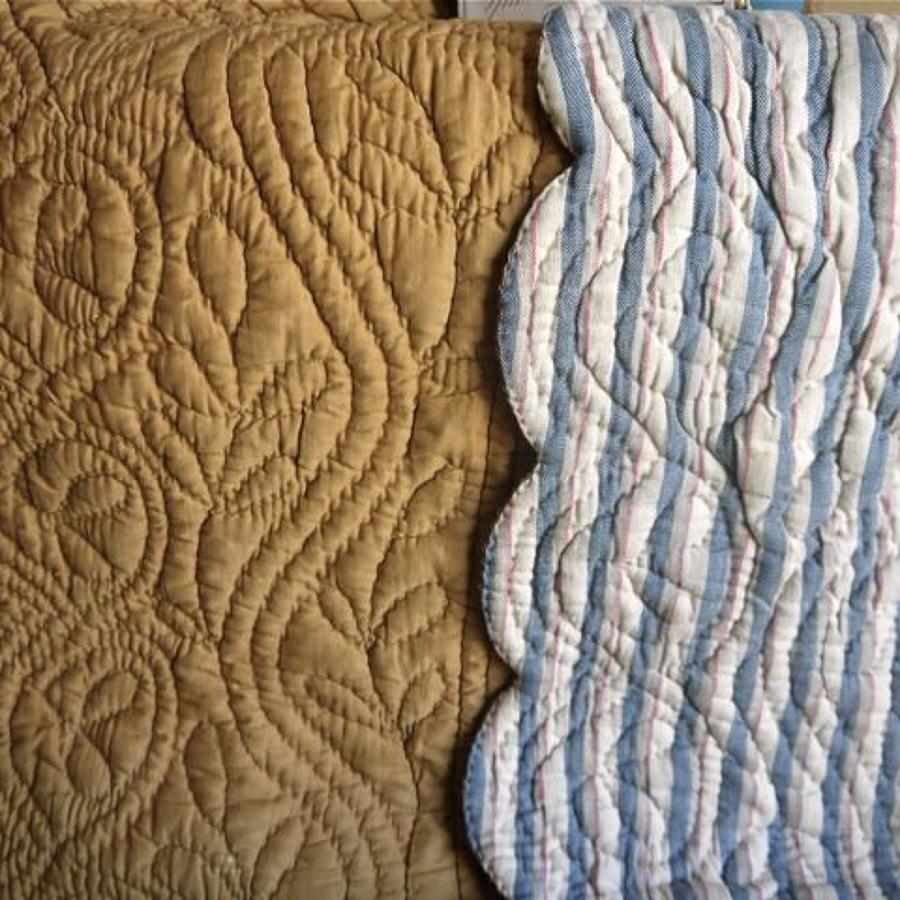 Scalloped quilt
