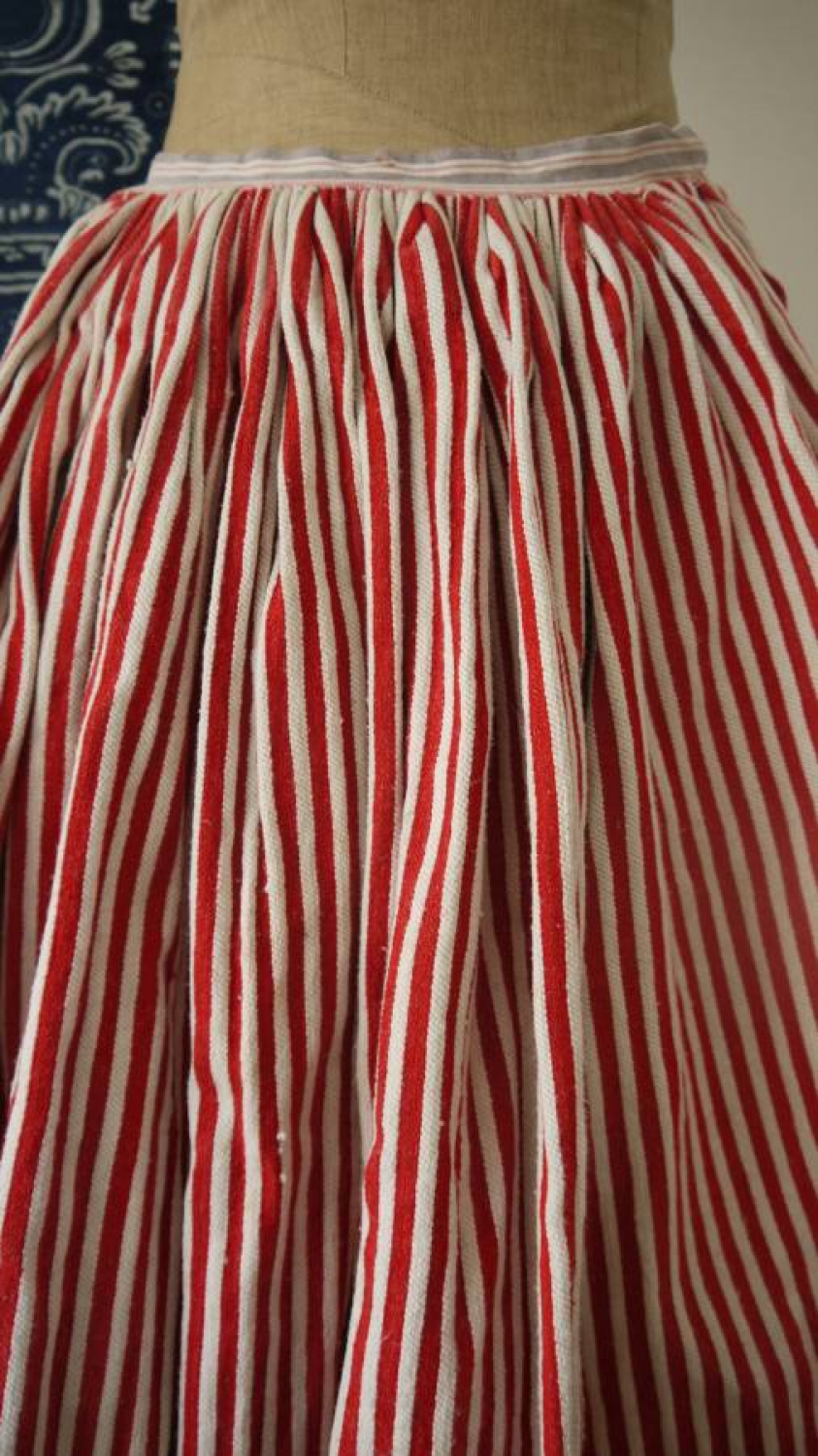 Red Striped Petticoat