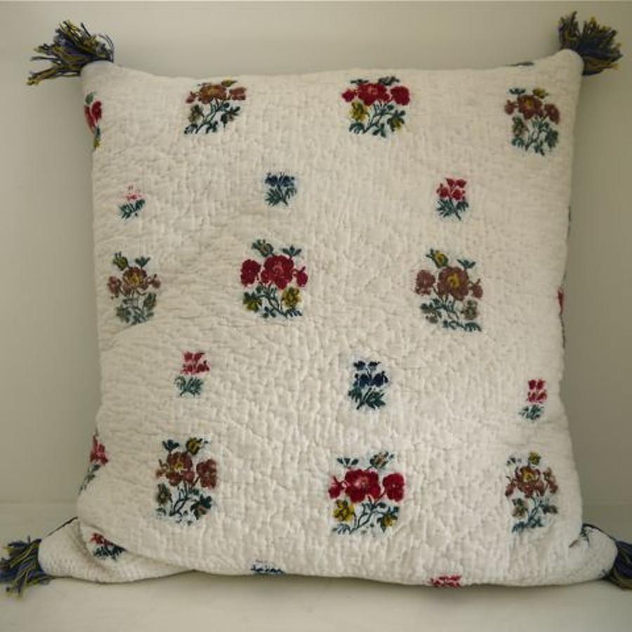 18th century cambrisene cushion