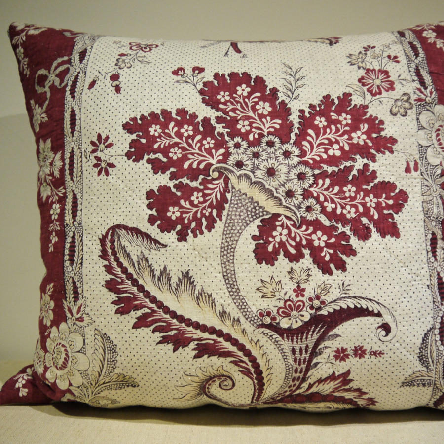 'La Cornue Fleurie' 18thc French Cushion
