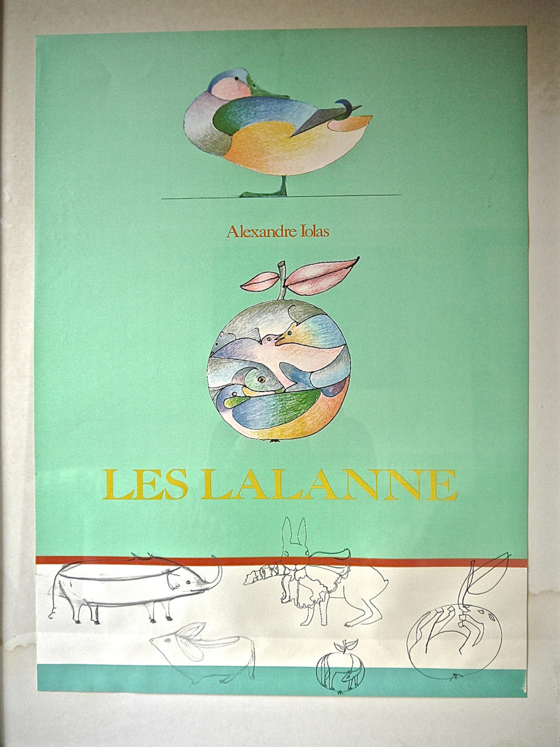 1970s Les Lalanne Animalier Poster