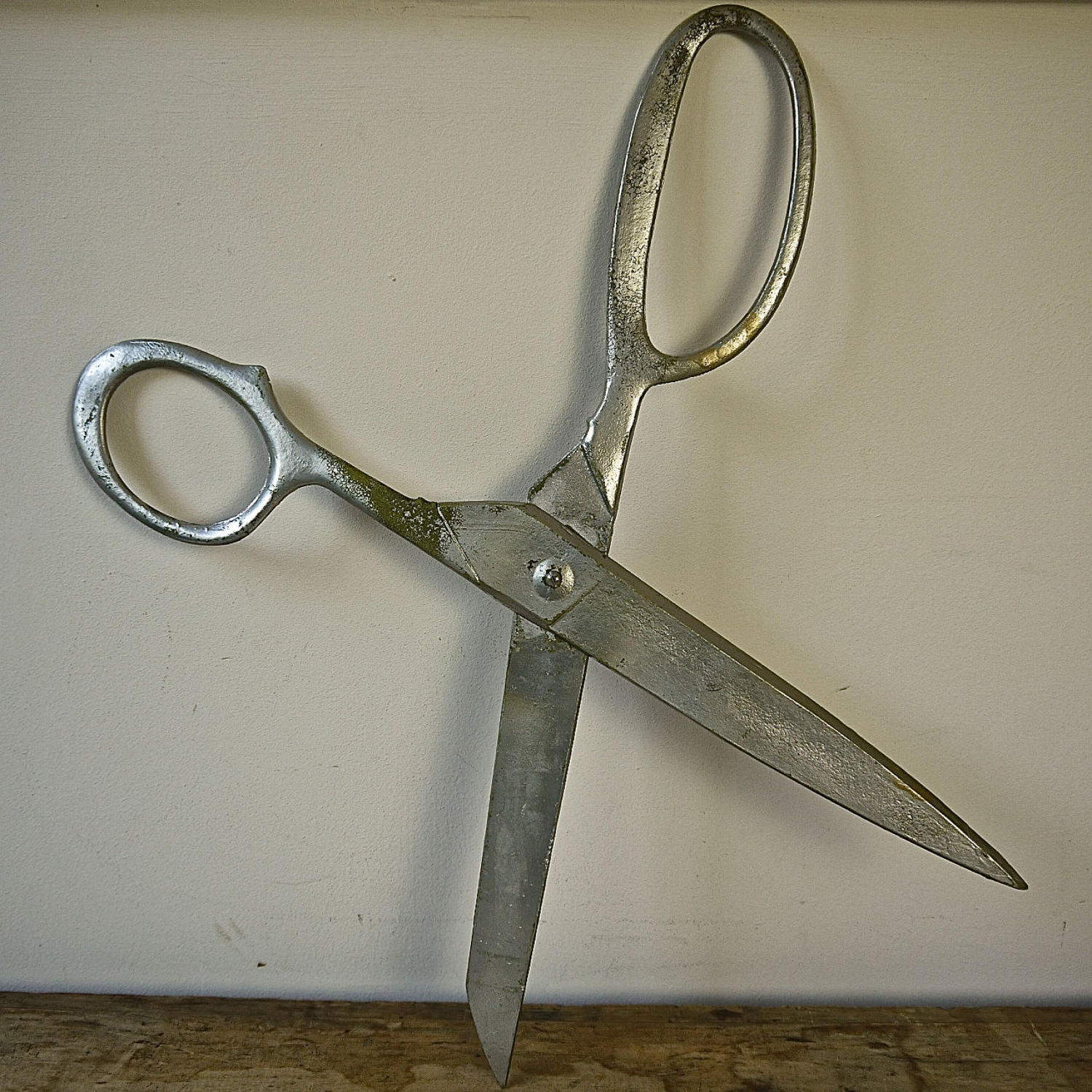 Pair of Scissors Shop Sign French 1950s