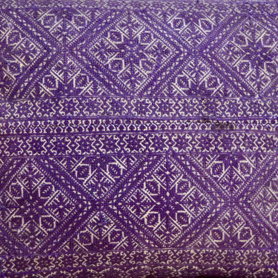 Purple Fez Cushion Moroccan Late 19th Century