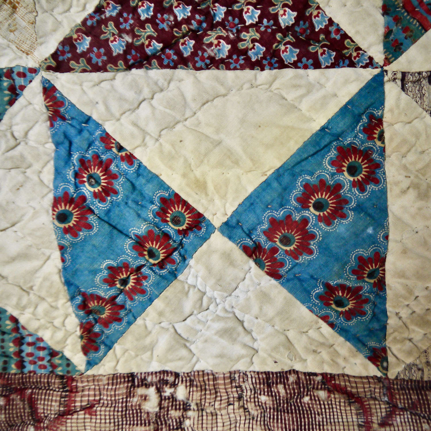 Patchwork Quilt French 18th/19th Century