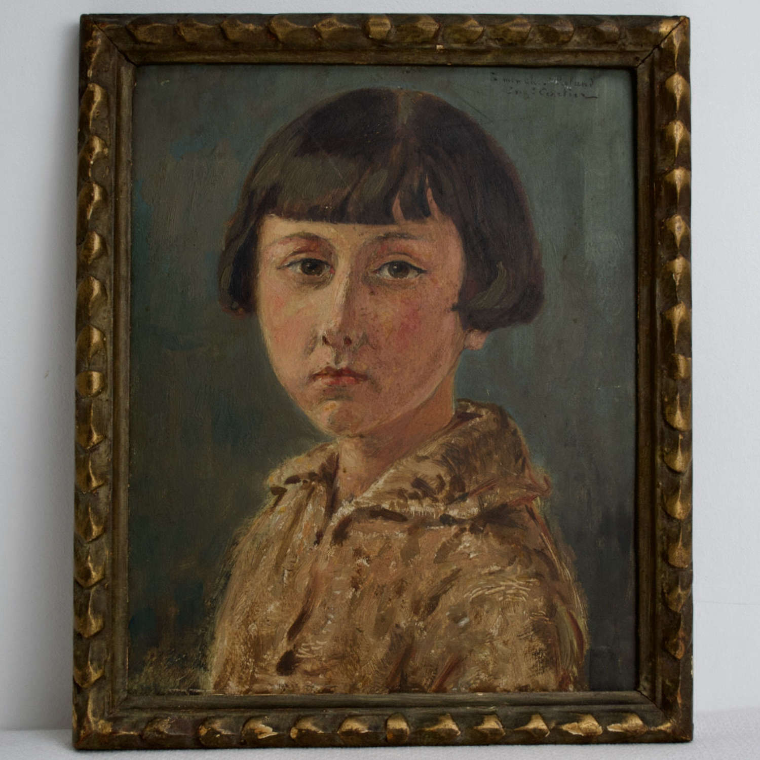 Portrait of a Young Boy by Eugene Cartier French 1932