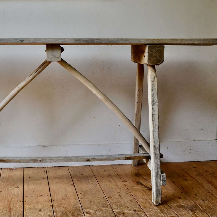 Laundry Console Table French 19th Century