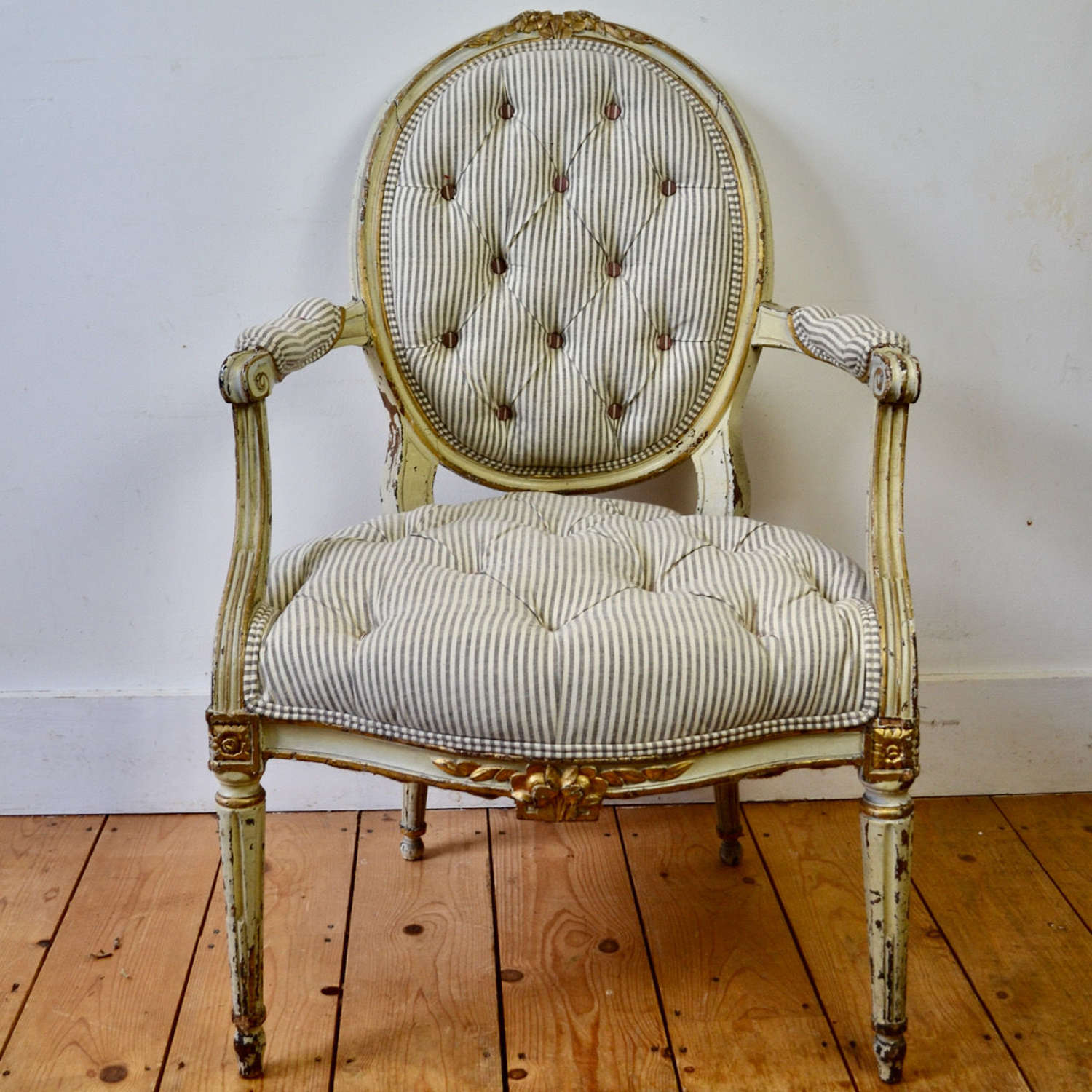 Carved Salon Chair French 19th Century