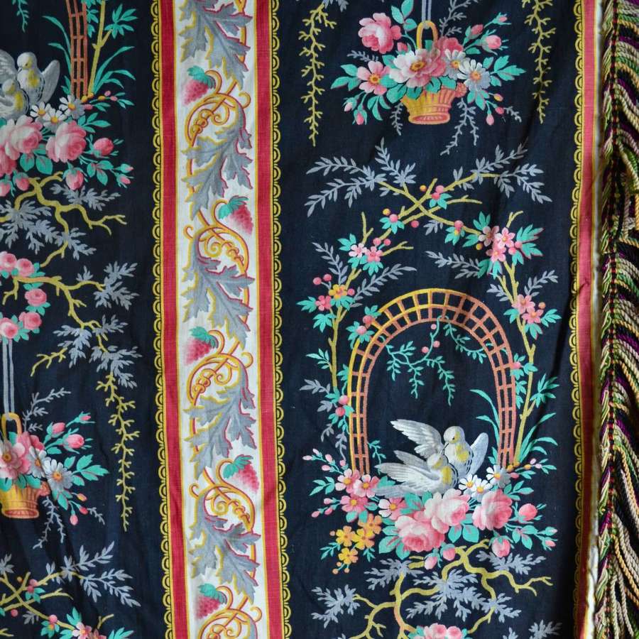 Pair of Napoleon III Curtains French 19th Century