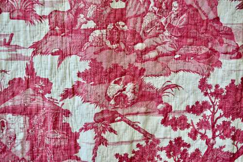 Toile Bed Set Lit à La Duchesse French 18th Century