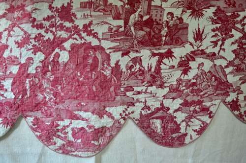 Toile Bed Set Lit à La Duchesse French 18th Century