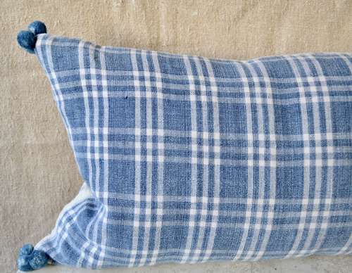 Woven Leaves Cushion French 18th Century