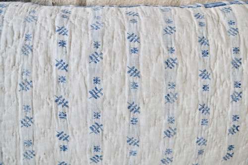 Woven Leaves Cushion French 18Th Century