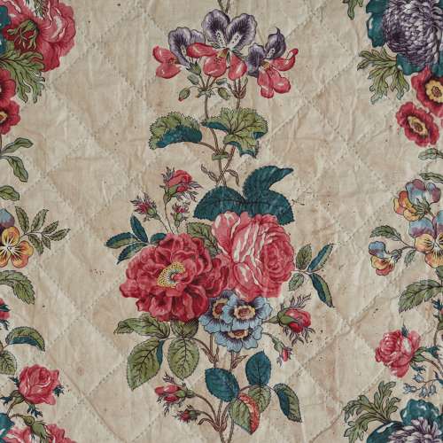 Set of Chintz Pelmets & Panel French C1820s