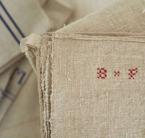 Hemp & Linen Torchons 19th & Early 20th Century