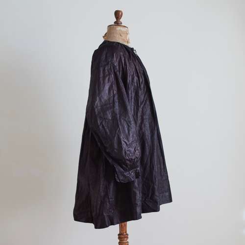 Glazed Indigo Biaude French Late 19th Century