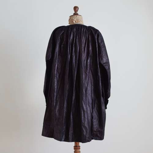 Glazed Indigo Biaude French Late 19th Century