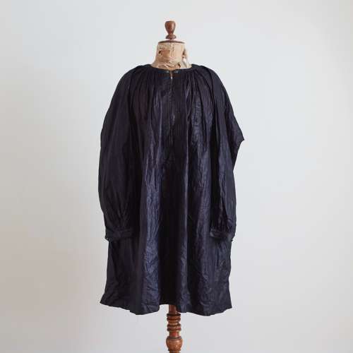 Glazed Indigo Biaude French Late 19th Century