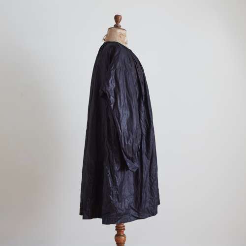 Glazed Indigo Biaude French Late 19th Century