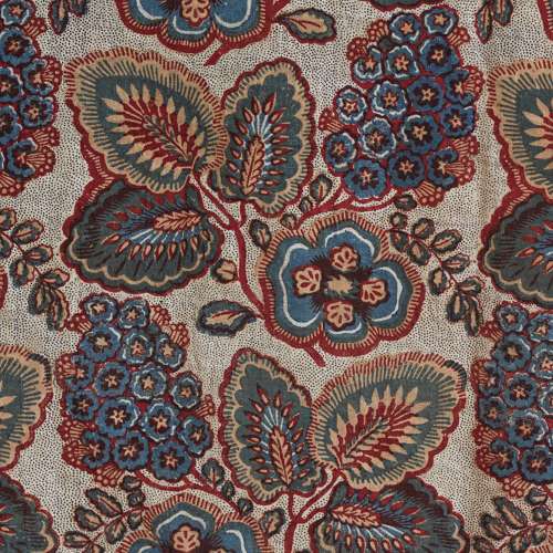 Block Printed Document French 18th Century
