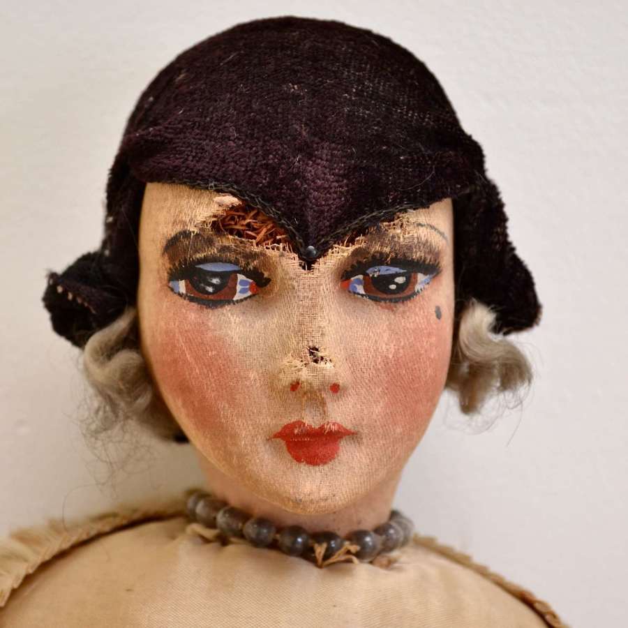 Boudoir Doll French Circa 1920s