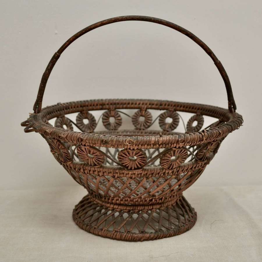Basket French 19th Century