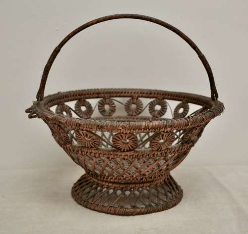 Basket French 19th Century