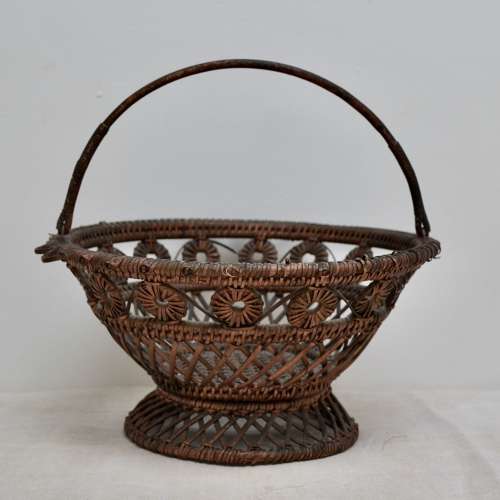Basket French 19th Century