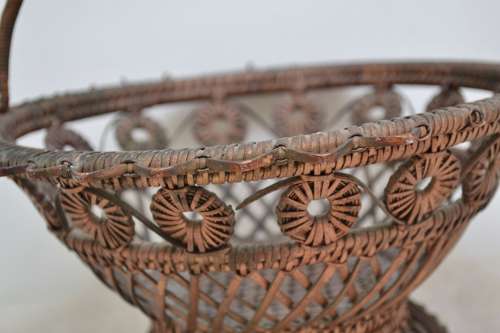 Basket French 19th Century
