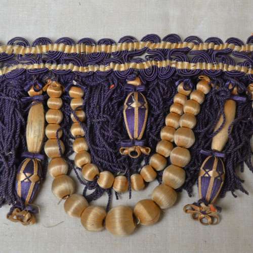 Silk Passementerie French 19th Century
