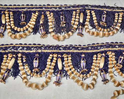 Silk Passementerie French 19th Century