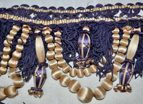 Silk Passementerie French 19th Century