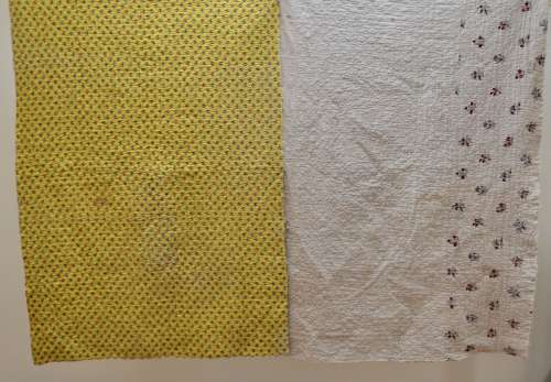 Pair of Block Printed Panels French 18th century