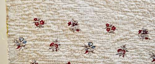 Pair of Block Printed Panels French 18th century