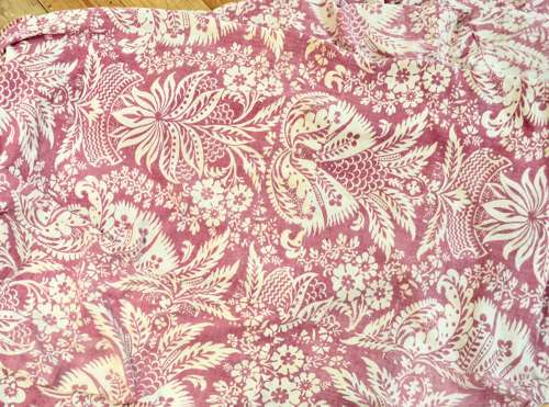 Madder Resist Panel French 18th Century