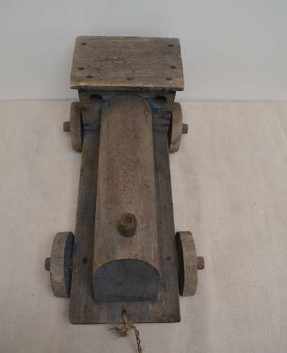 Blue Toy Train French 20th century