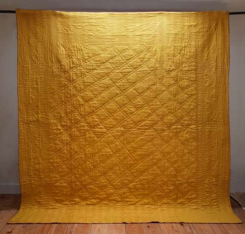 Magenta Bourrette de Soie Quilt French 19th Century