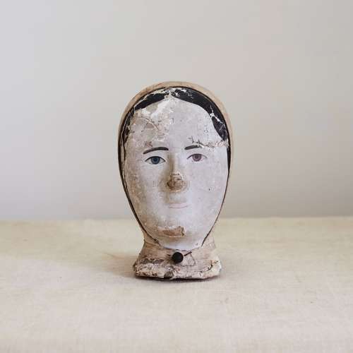 Marrotte Millinery Head French 19thC