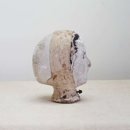 Marrotte Millinery Head French 19thC