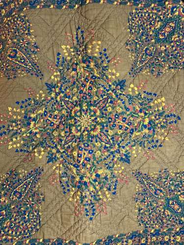 Fichu Quilt French 19th Century