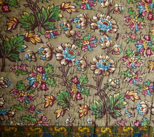 Fichu Quilt French 19th Century