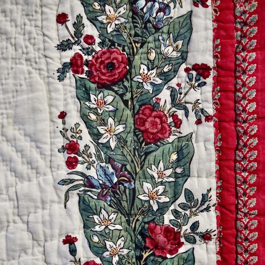 Fichu Quilt French Early 19th Century