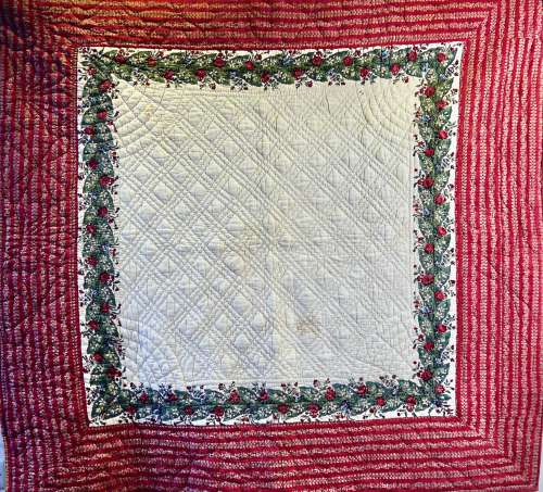 Fichu Quilt French Early 19th Century