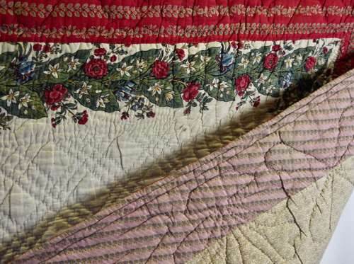 Fichu Quilt French Early 19th Century