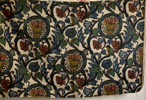 Paul Dumas Printed Linen French 20th Century
