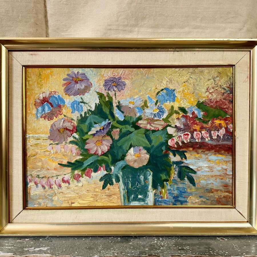 Flower Painting Swedish 20th Century
