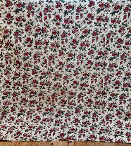 Chintz Quilt French/Swiss 18th Century