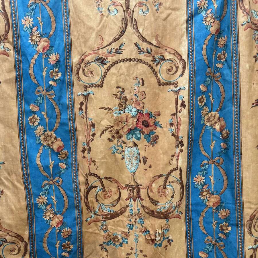 Set of Chateaux Curtains French 19th century