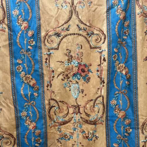Set of Chateaux Curtains French 19th century